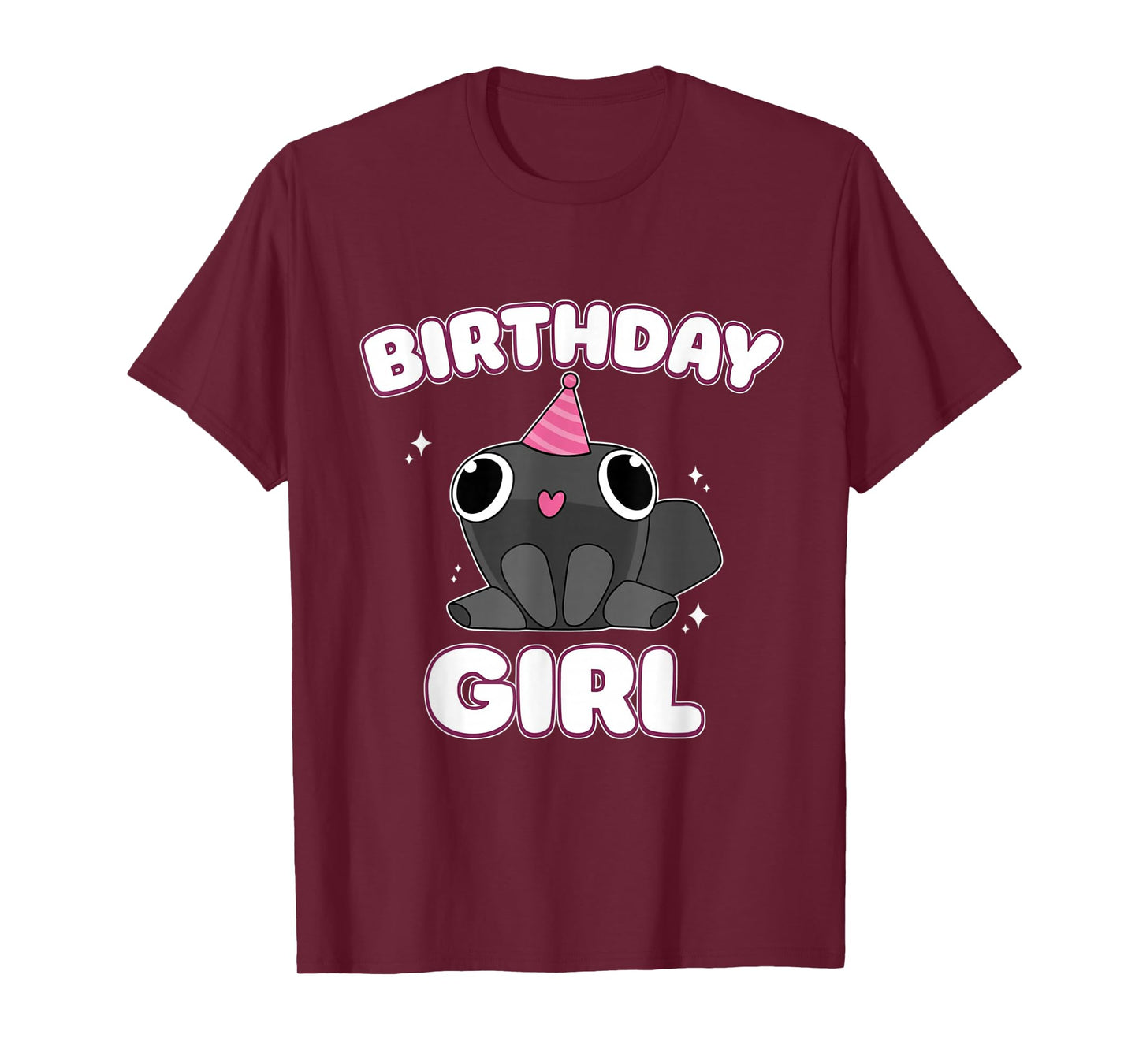 Birthday Girl Pebble Funny Dandy's Minimalist Humor Gifts T-Shirt