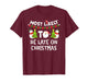 Most Likely to Be Late On Christmas Funny Family Matching T-Shirt