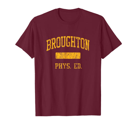 Broughton High School HS Raleigh NC PHYS Ed T-Shirt