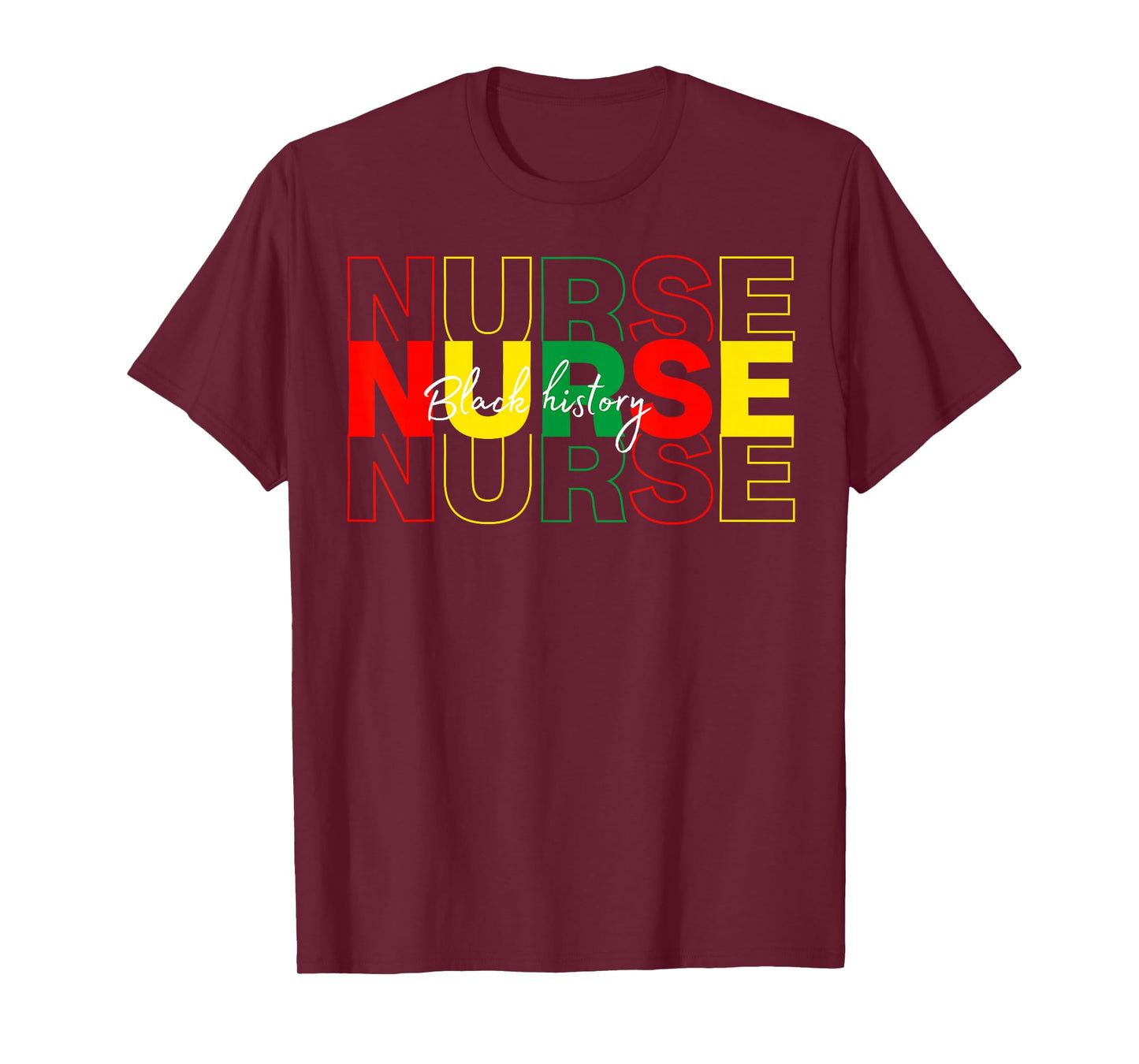 Nurse Black History Black Nurse African Juneteenth T-Shirt