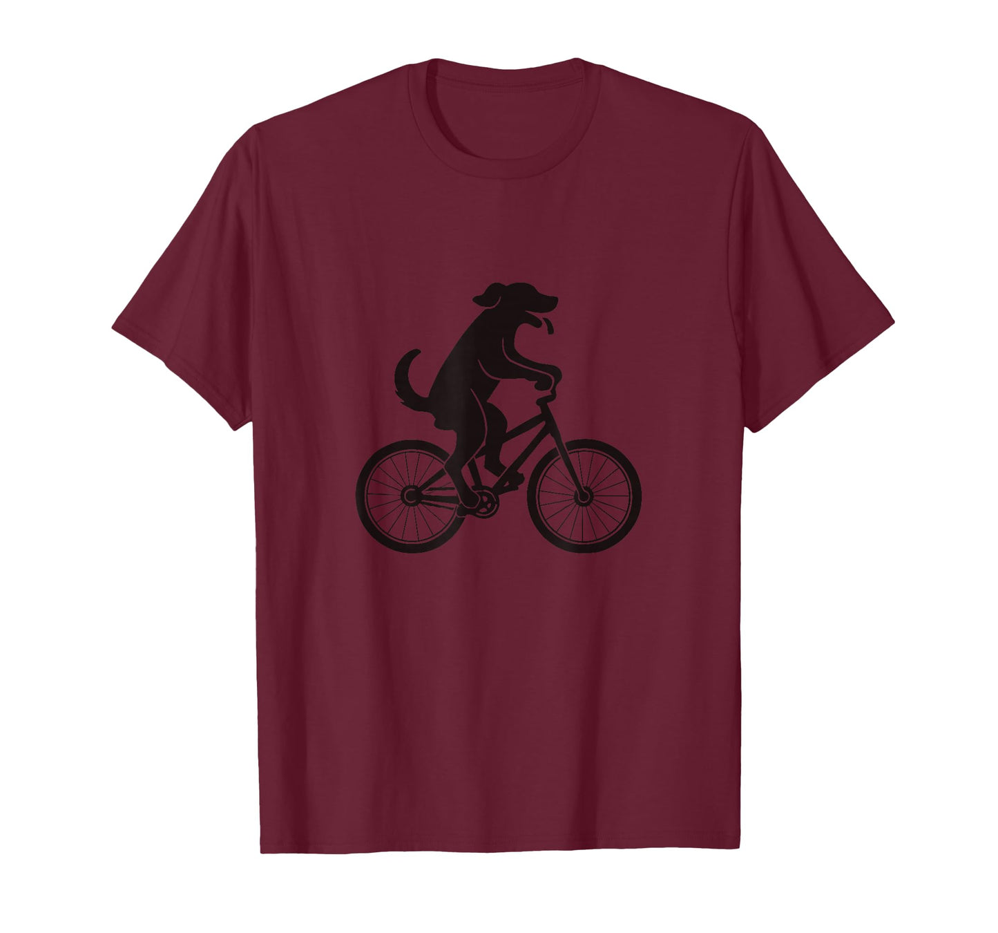 Dog Riding Bicycle Funny Cycling Lover Men Women Kids T-Shirt