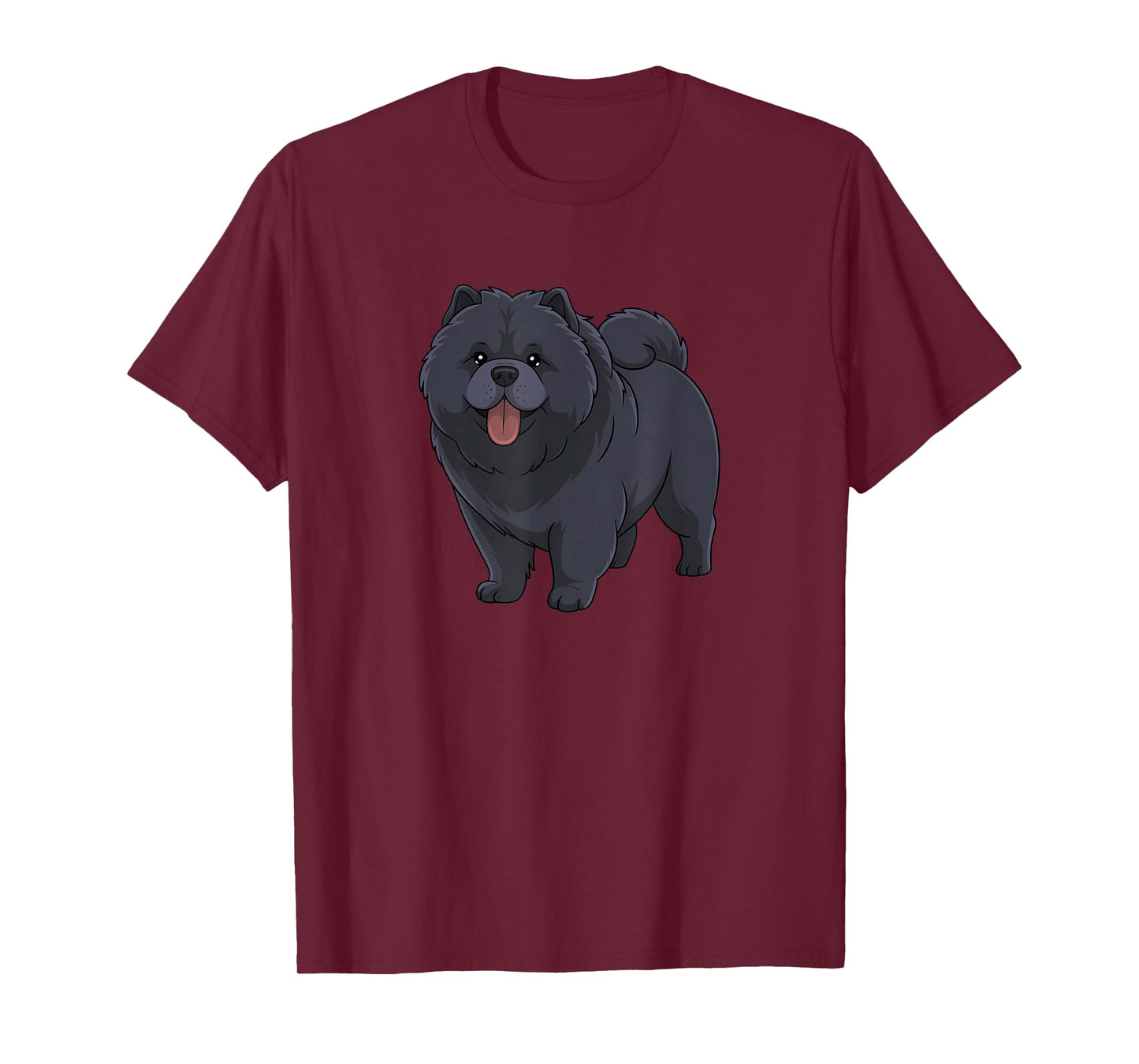 Black Chow Dog Cute Pet Lover T-Shirt