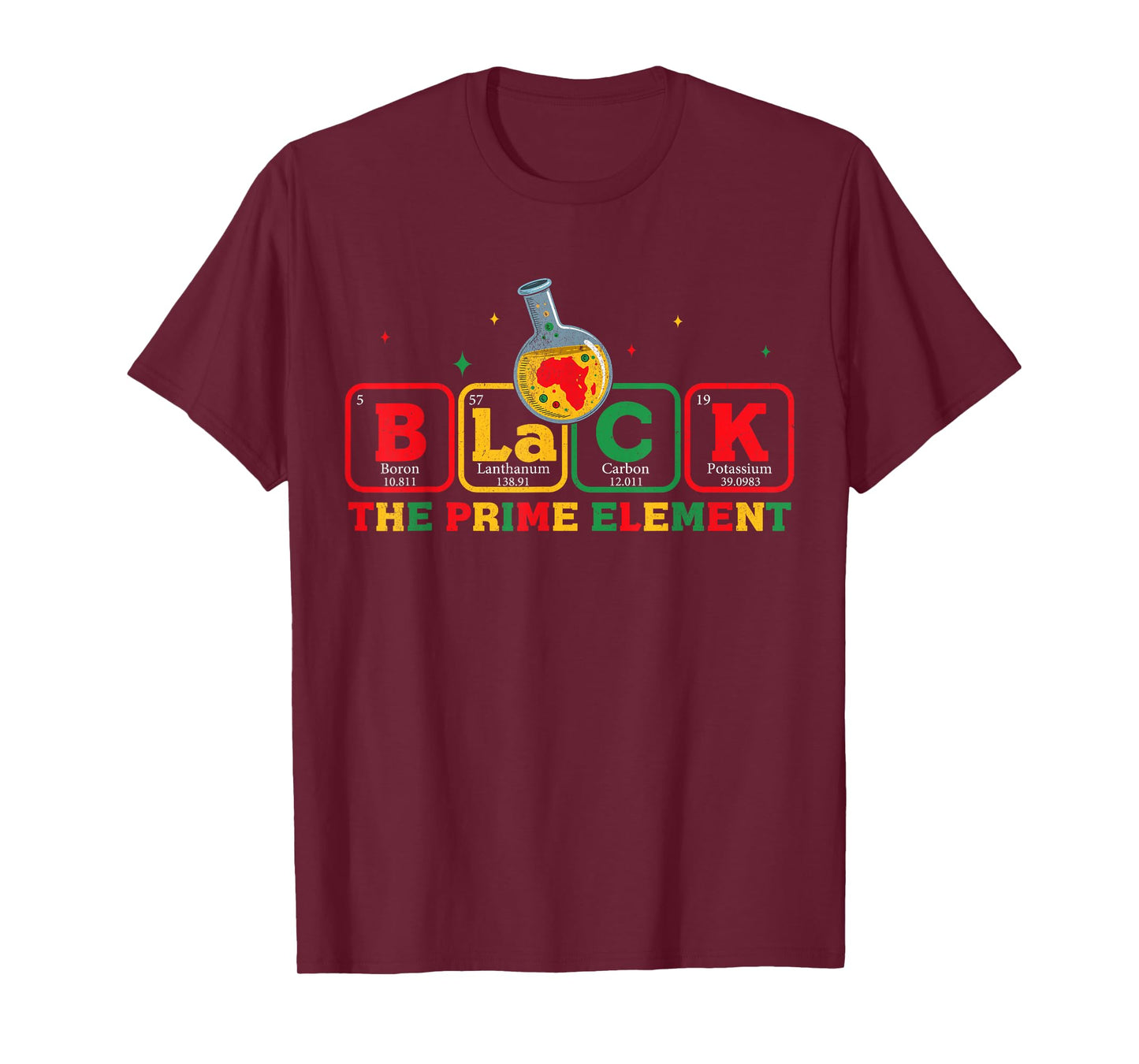 Black History Month African American for Chemistry Teacher T-Shirt