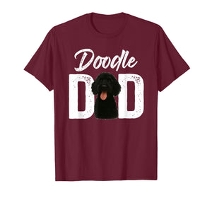 Black Goldendoodle Dad Black Doodle Owner T-Shirt