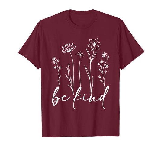 Be Kind Minimalist Love Kindness Positive T-Shirt
