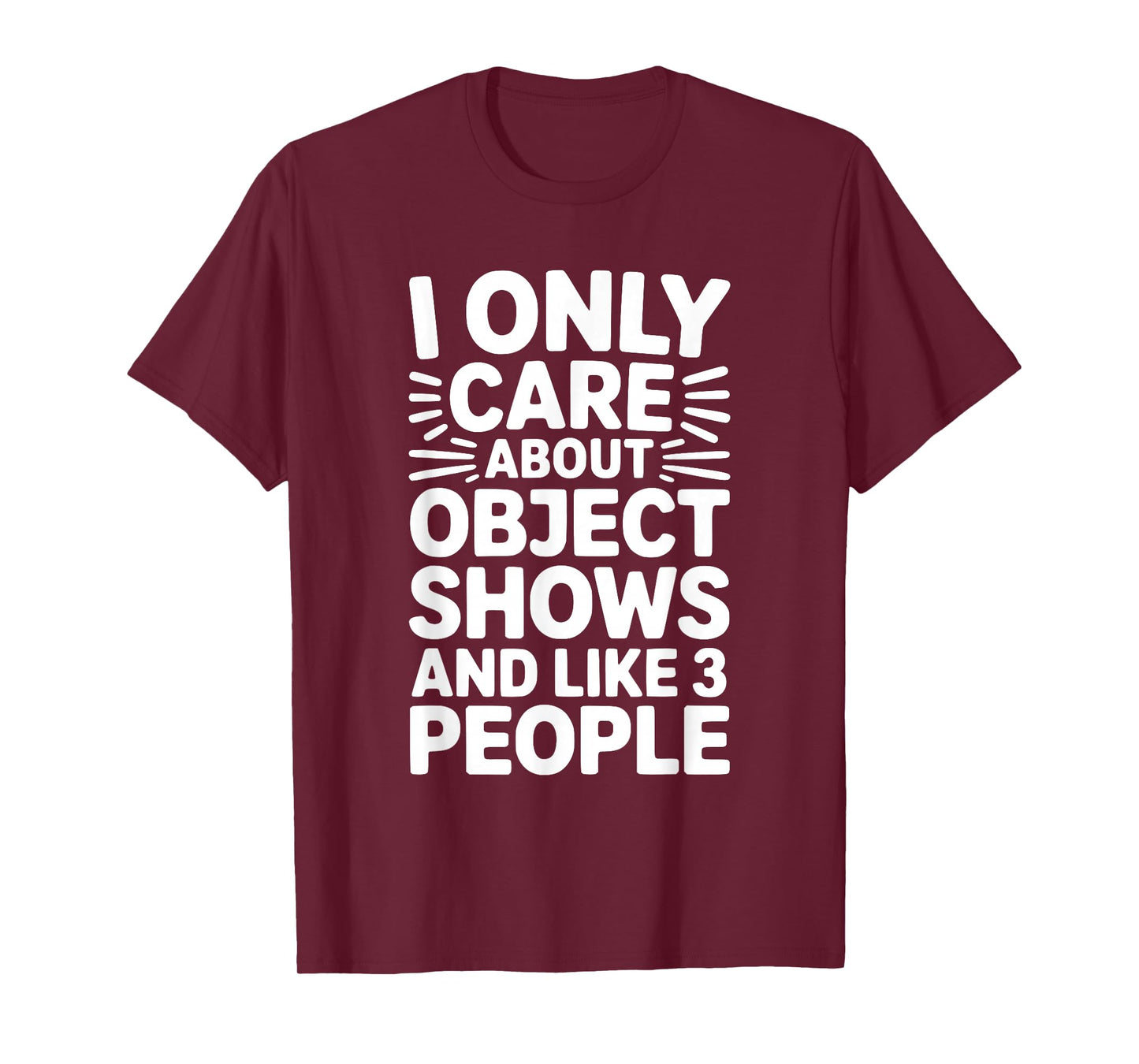 Object Shows | Funny Object Shows Kids Boys Girls T-Shirt