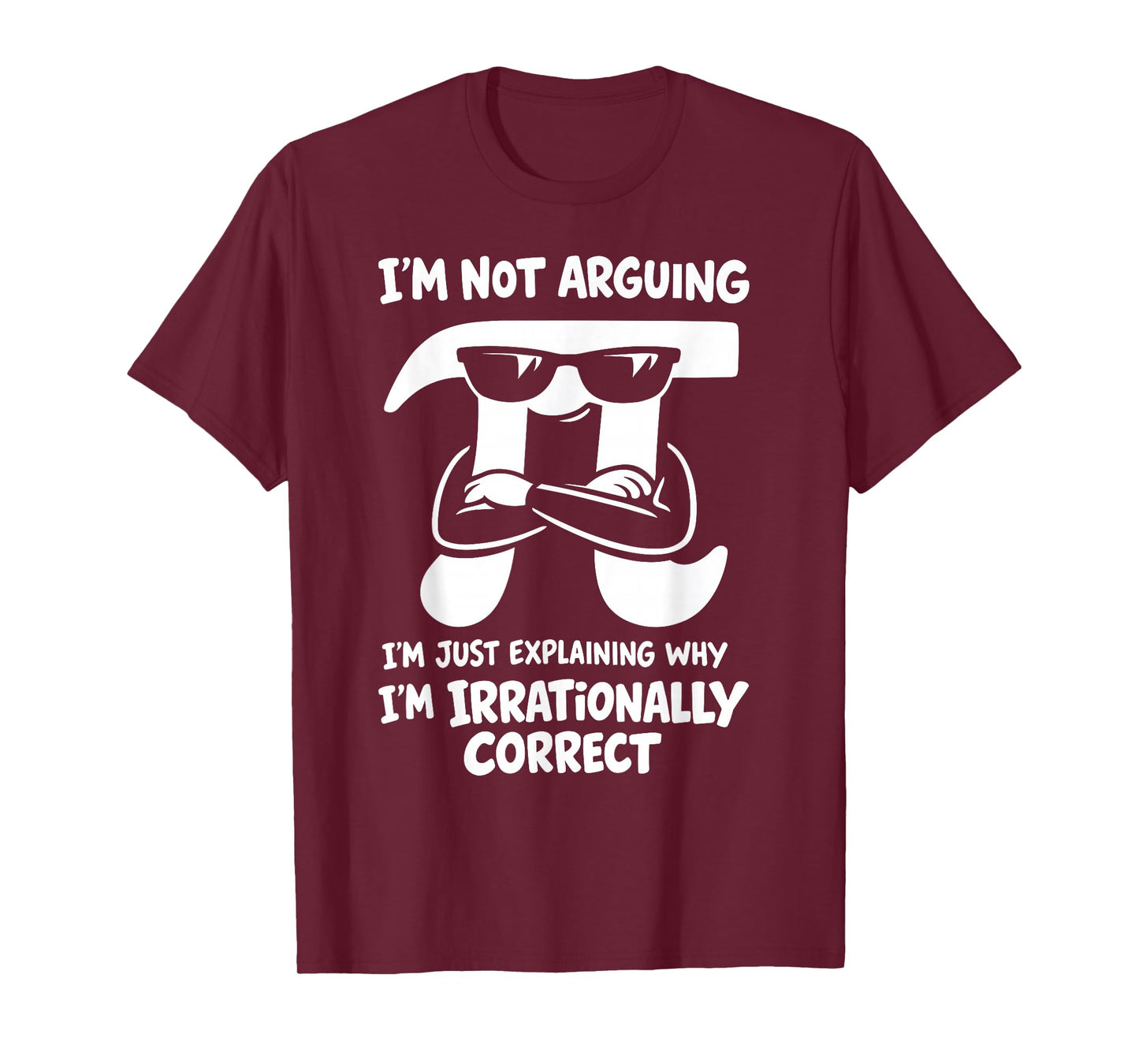 Funny Pi Day Math Nerd Humor Teachers Geeks Men Women T-Shirt