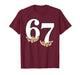 Funny 67 Meme Hands Slang Gen Alpha Six Seven 6 7 for Kids T-Shirt