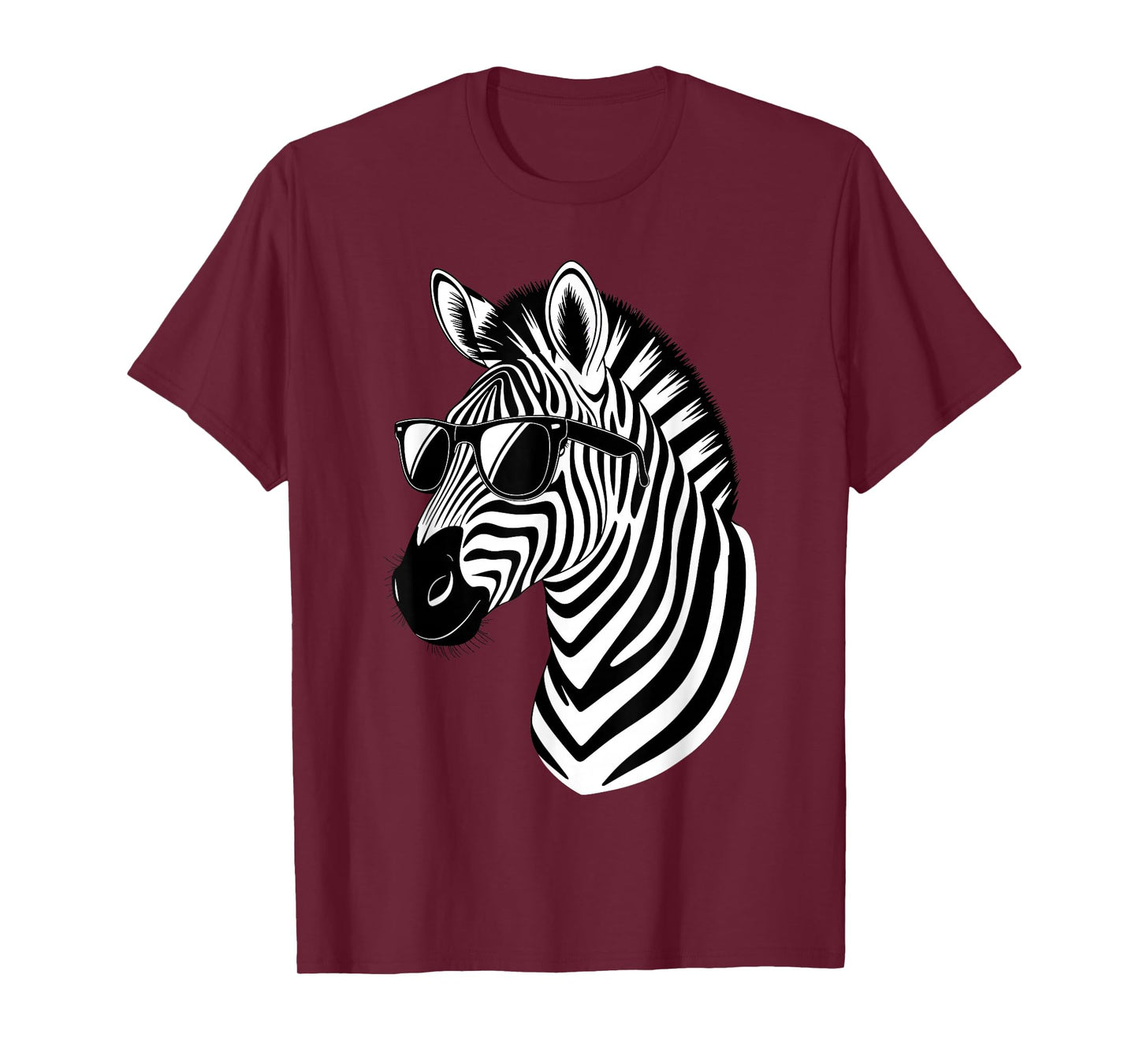 Funny Zebra Art for Men Women Kids Zebra Animal Print Zebra T-Shirt