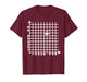 Coordinate (6,7) Funny Math Teacher 67 Math Christmas Santa T-Shirt