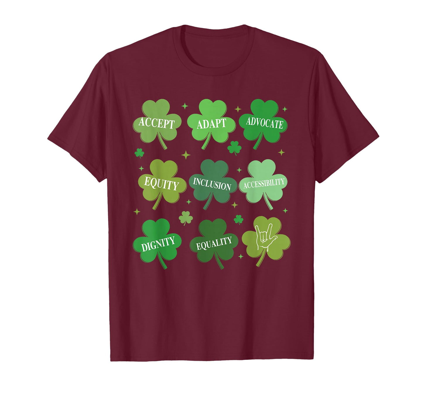 Special Education Sped Teacher Shamrock St Patricks Day T-Shirt