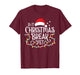 is It Christmas Break Yet Funny Retro Festive Theme T-Shirt