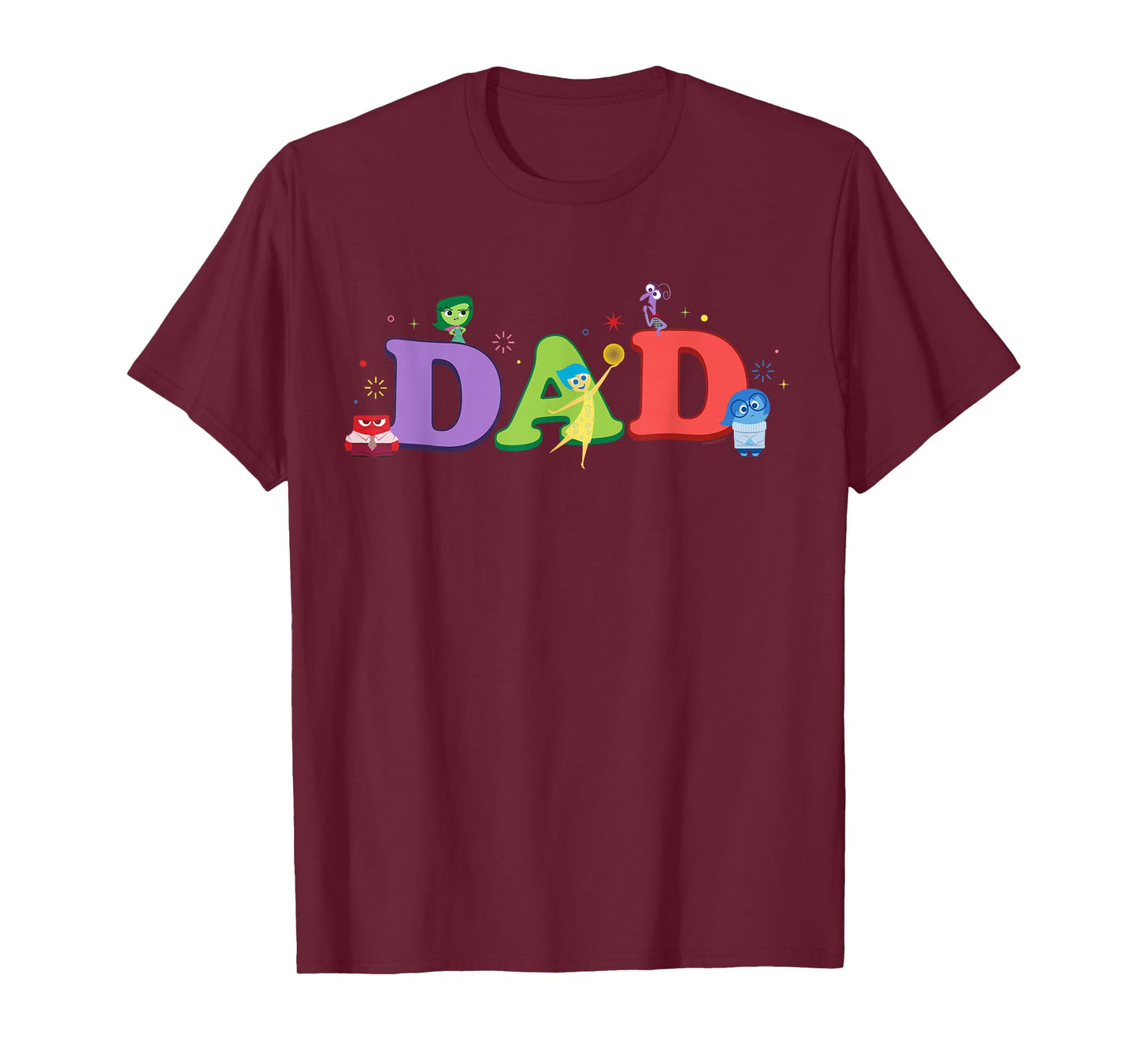 Disney & Pixar's Inside Out Dad Family Trip Vacation T-Shirt