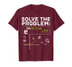 Funny 67 Math Meme Solve The Problem Teacher for Student T-Shirt
