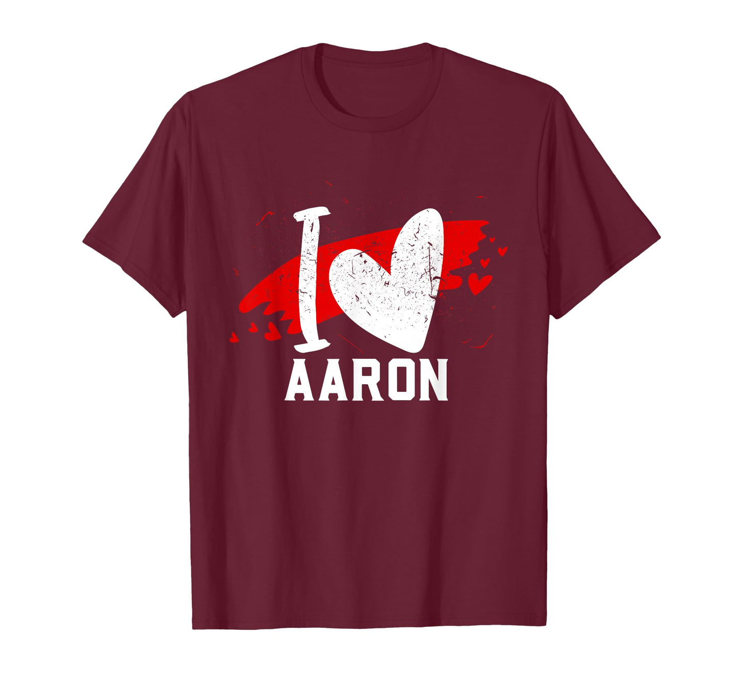 I Love Aaron T-Shirt I Heart Aaron T-Shirt