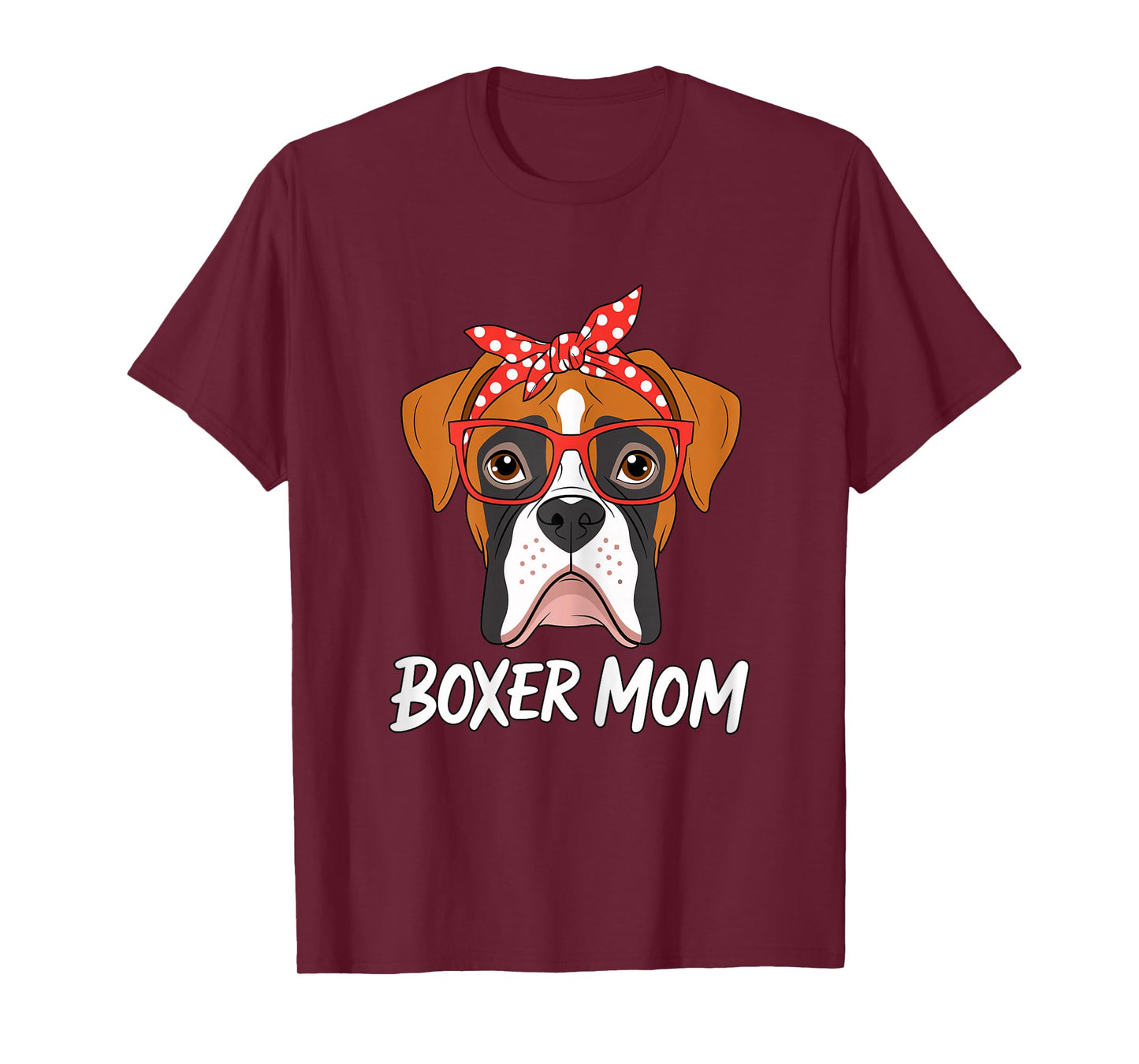 Boxer Dog Mom T-Shirt
