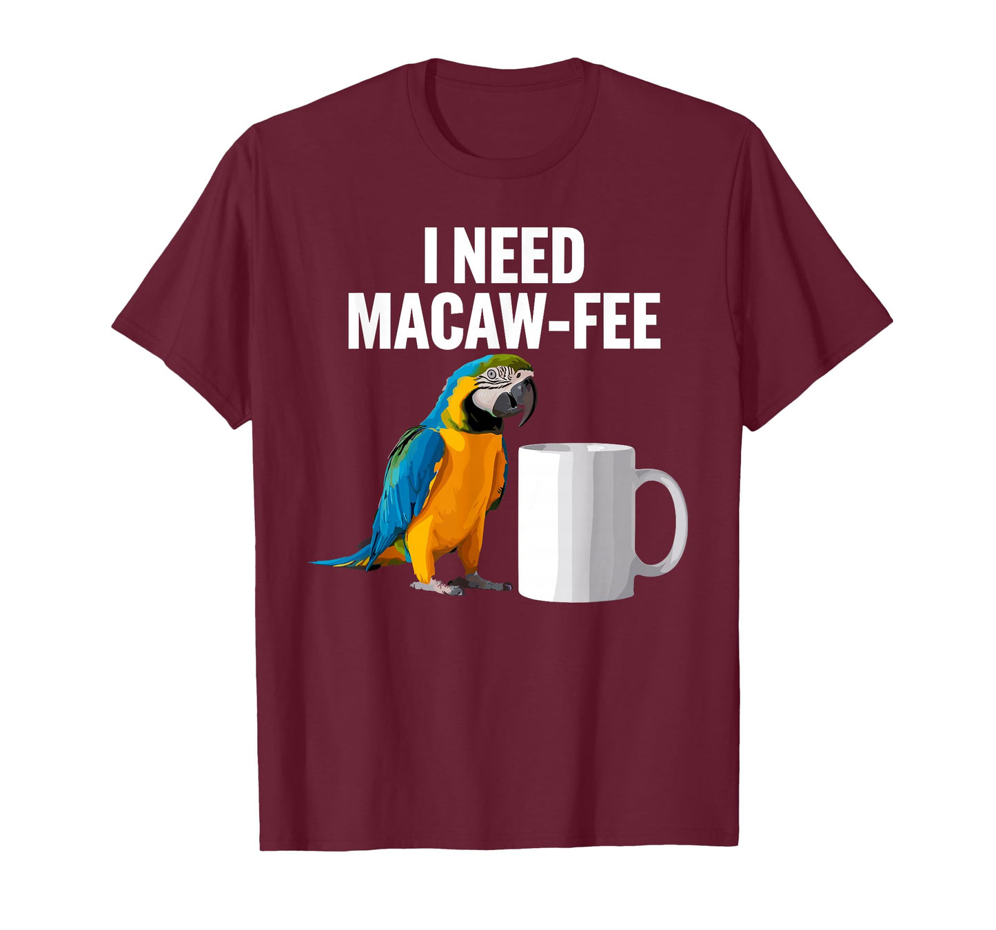 Cool Parrot Design for Men Women Tropical Bird Parrot Lover T-Shirt