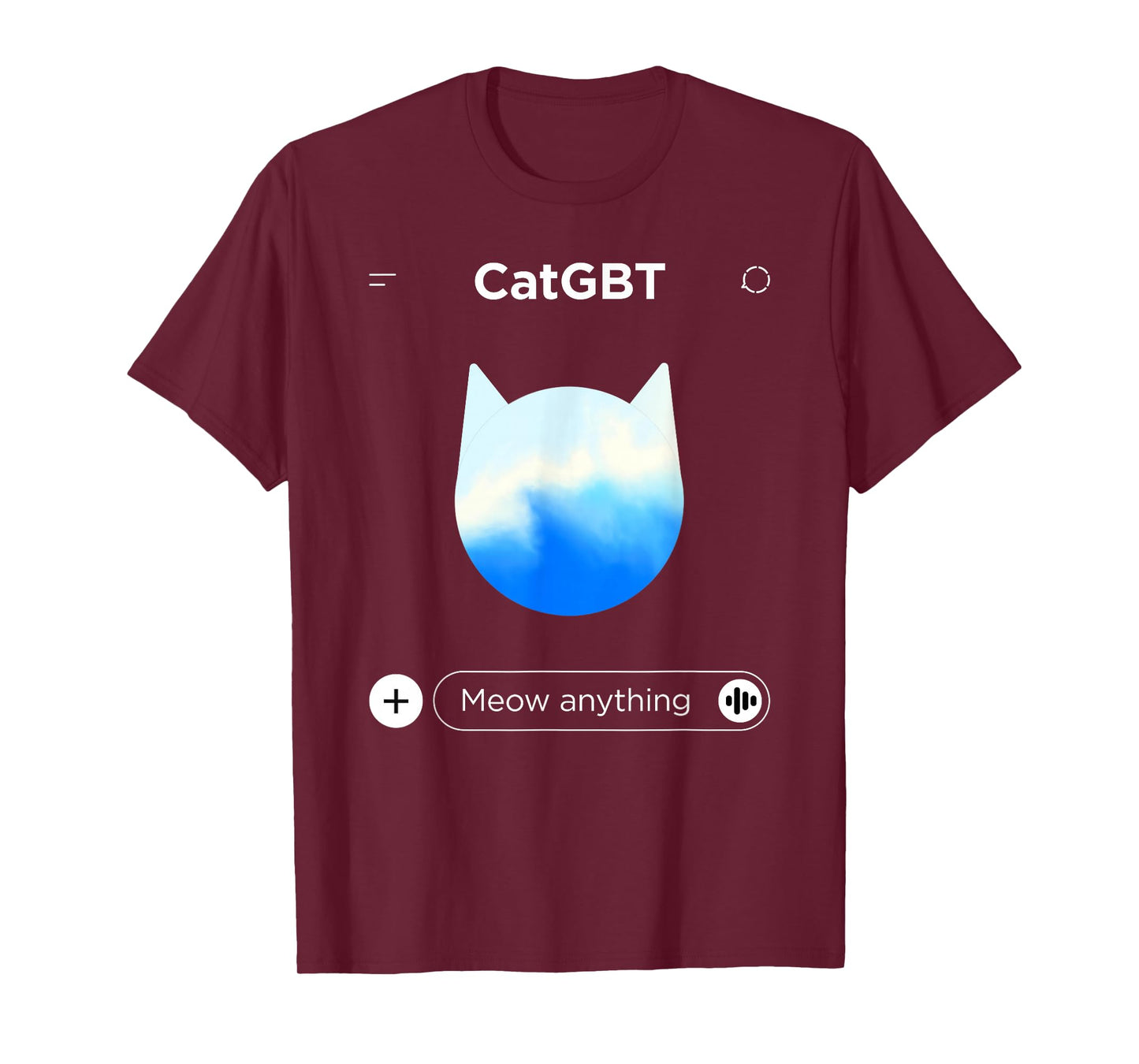 Cat GBT Ask Anything - Funny Ai Meme Parody T-Shirt