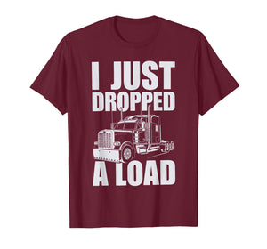 Cool Truck Driver Art for Men Women Big Rig Trailer Trucker T-Shirt