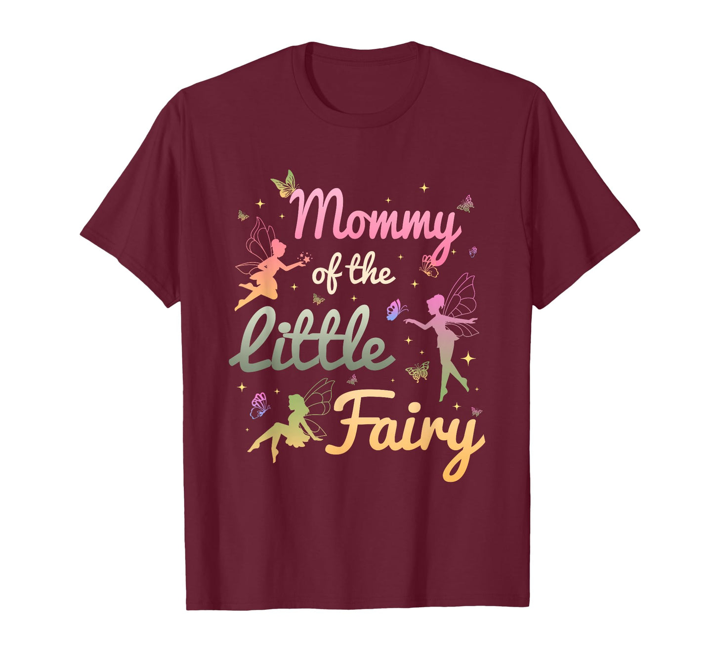 Mommy of The Little Fairy 1St Birthday Girl Fairytale T-Shirt