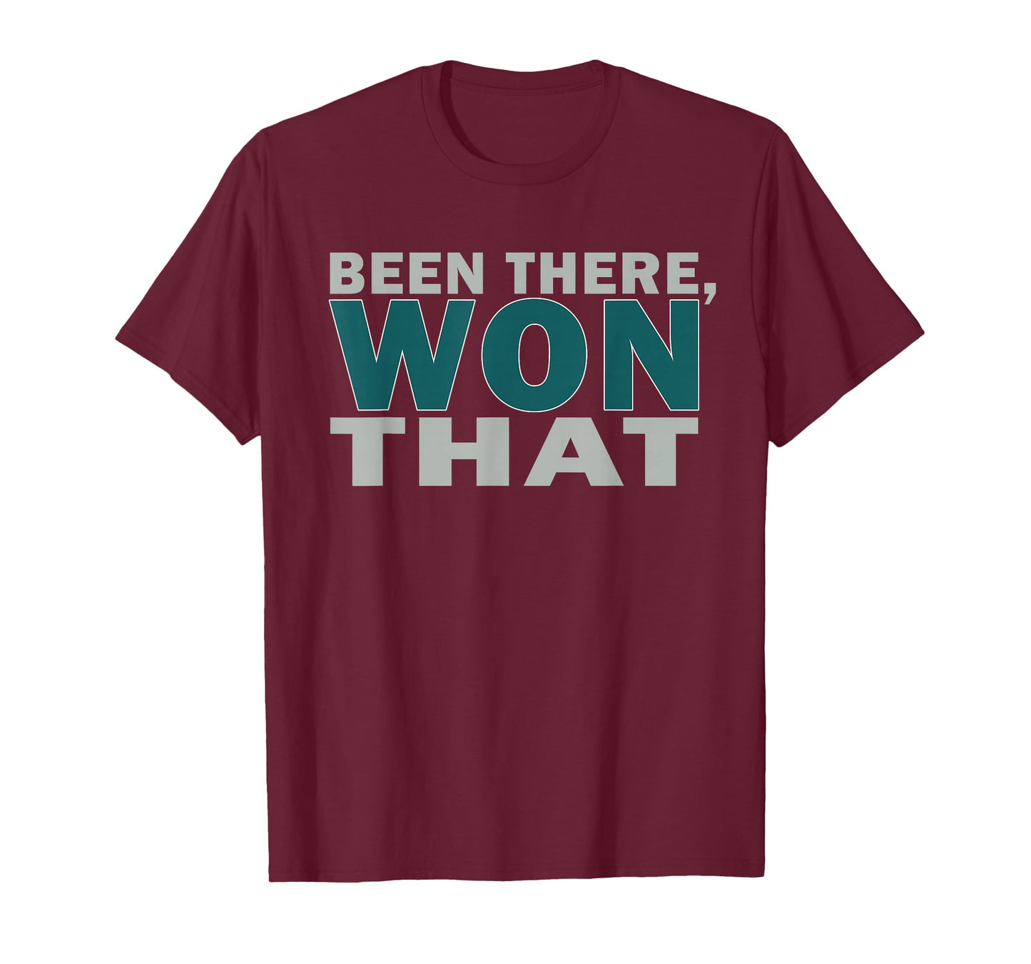 Been There Won That Bold Victory Fan Graphic T-Shirt