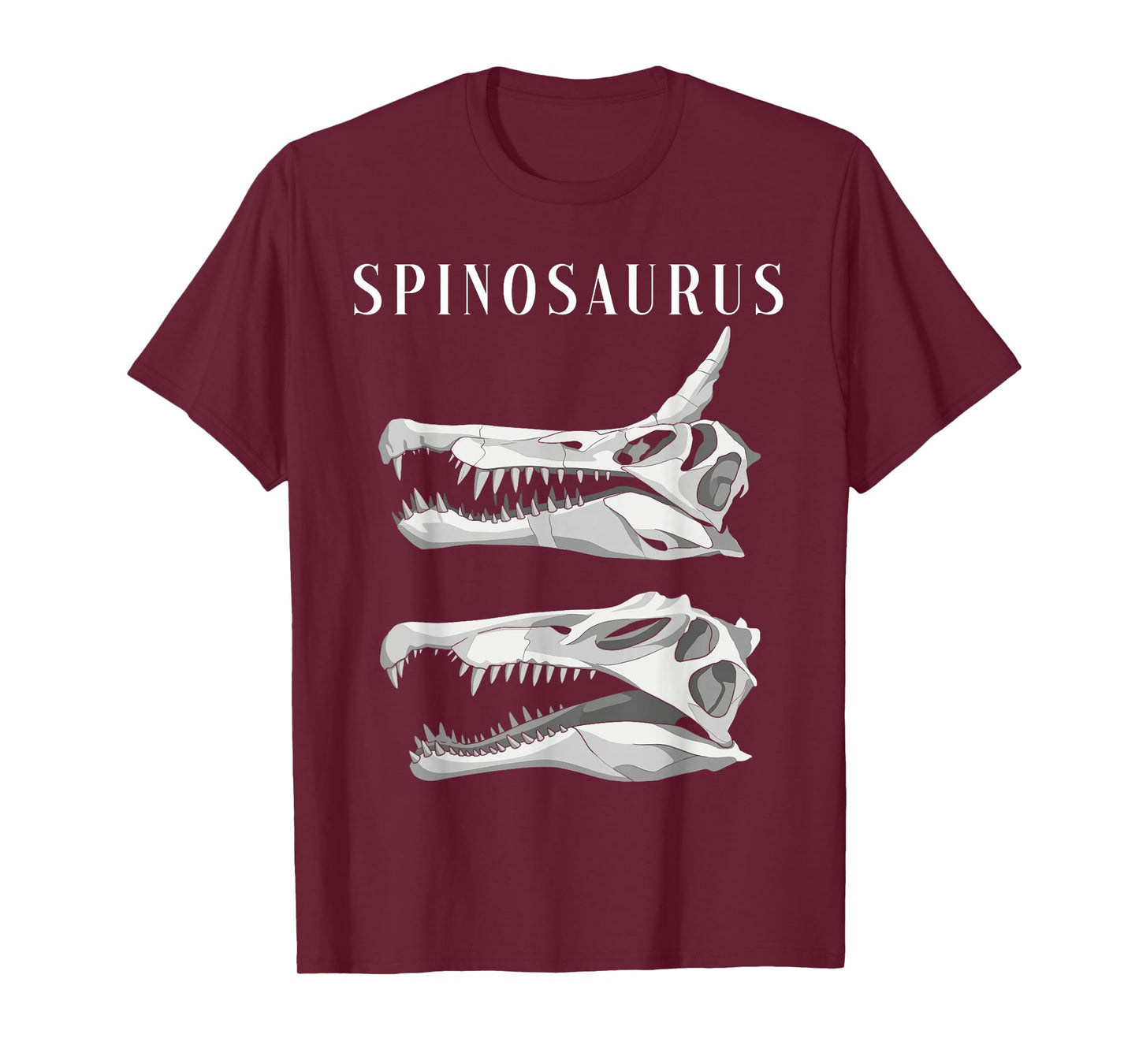 Spinosaurus Mirabilis New Dinosaur Fossil Skull T-Shirt