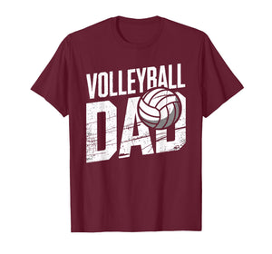 Volleyball Dad Cool Sports Graphic Volleyball T-Shirt