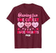 Valentine PICU Nurse Valentines Day Pediatric ICU Nurse T-Shirt