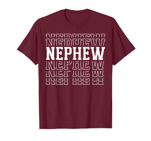 Nephew Funny Layered Text Birthdays Kids T-Shirt