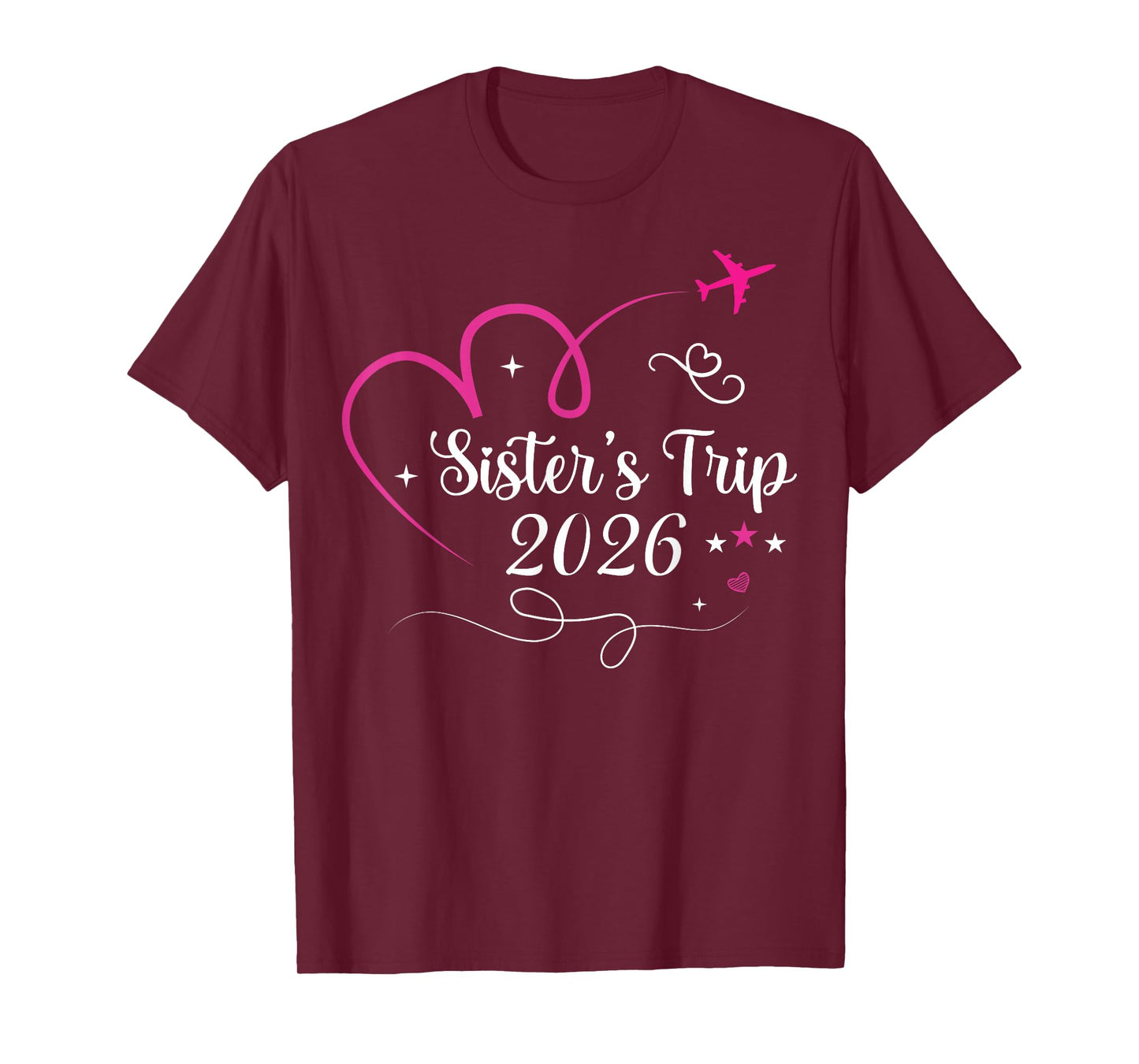 Sisters Trip 2026 Weekend Vacay Lover Sisters Squad Costume T-Shirt
