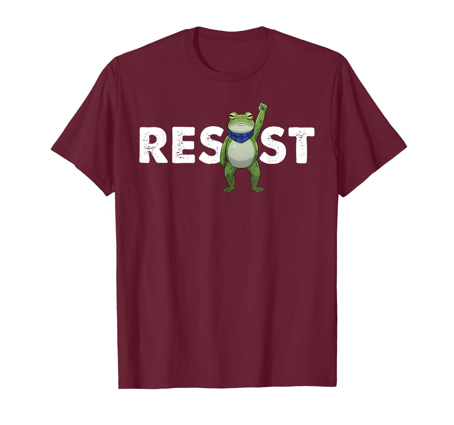 Retro Portland Frog Protest Men Women T-Shirt