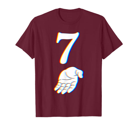 Number 7 Matching 67 Meme Halloween Costume Men Women Kids T-Shirt