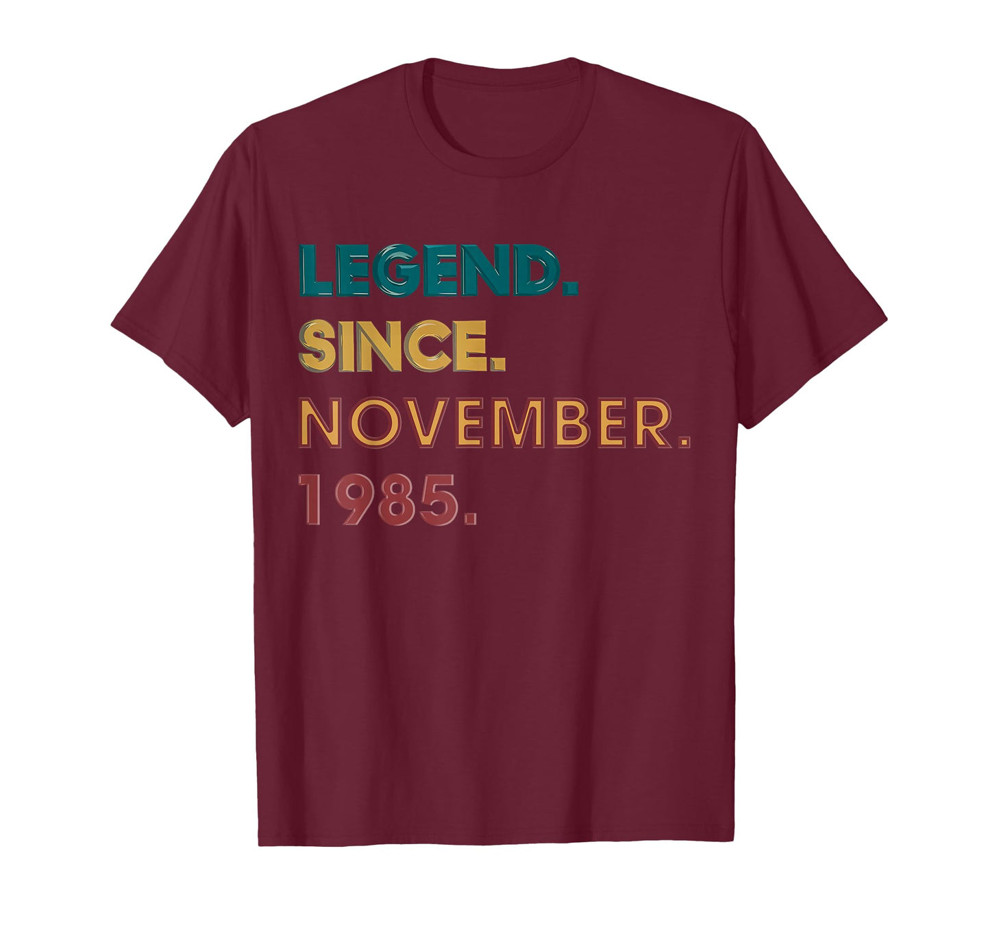 Legend 1985 40th Birthday Gifts for Men Women 40 Year Old T-Shirt