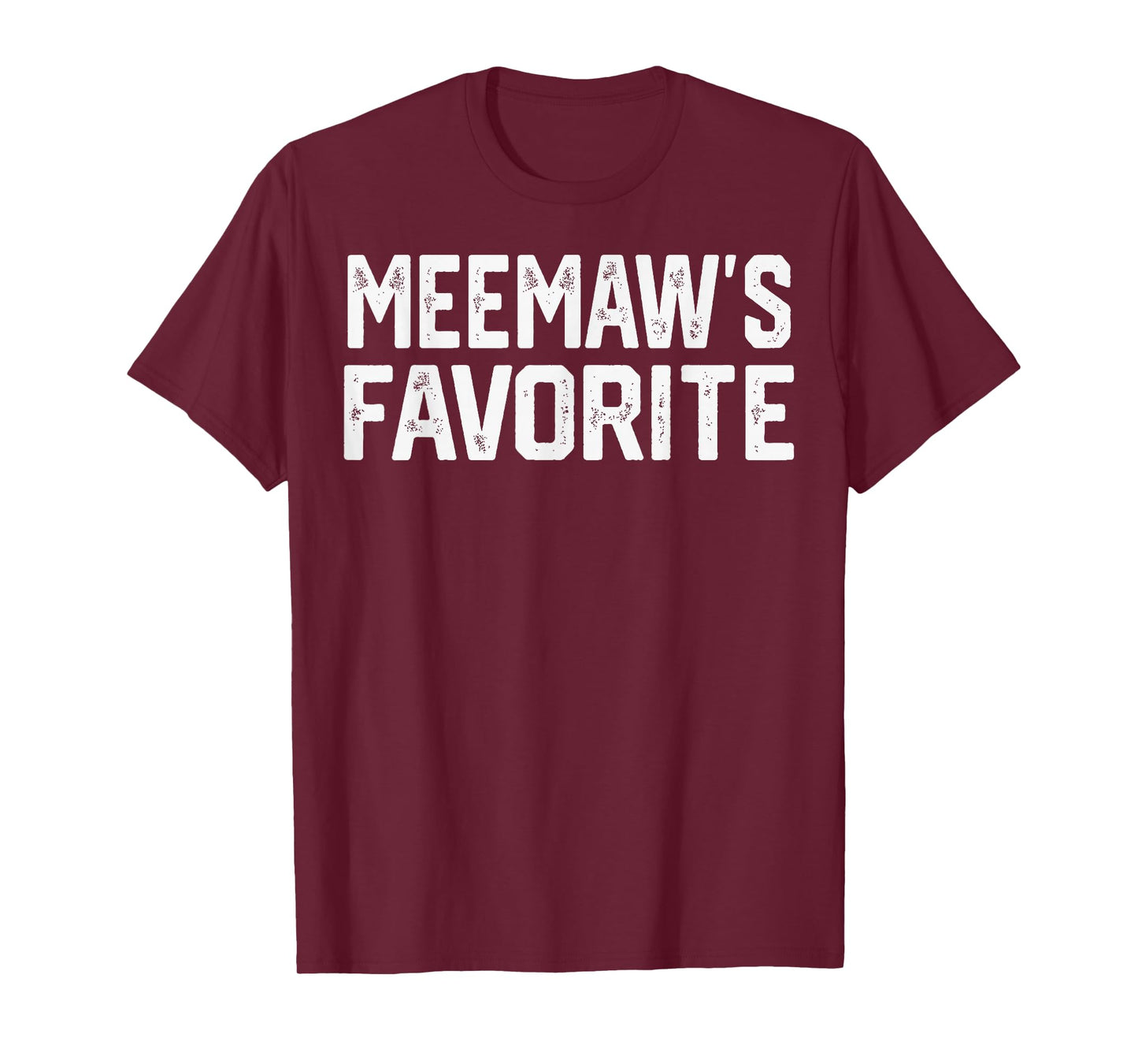 Meemaw’S Favorite Funny Grandparent Grandchild Vintage T-Shirt
