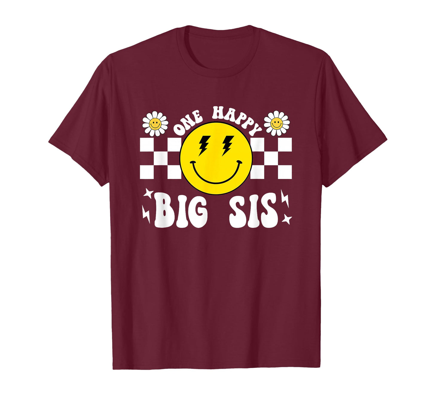 One Happy Dude Big Sis 1st Birthday Family Matching T-Shirt