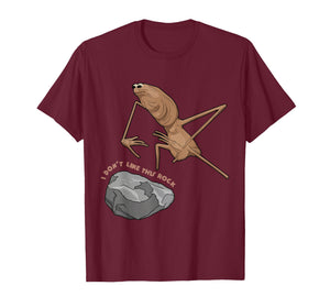 I Don't Like This Rock Marcus The Worm Funny Meme T-Shirt