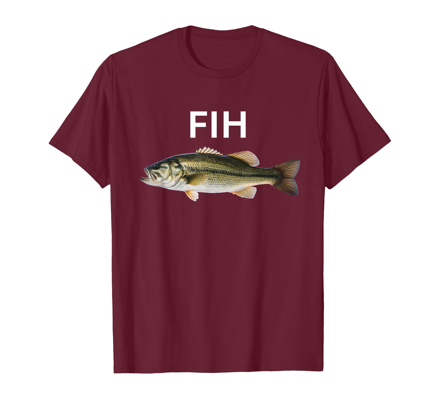 Fih Meme Funny Misspelled Fish Meme Misspelling Brainrot T-Shirt