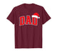 Dad Claus Christmas Matching Family Papa Xmas Pajama Daddy T-Shirt