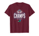 Tulane Green Wave AAC Champs 2025 Football Locker Room T-Shirt