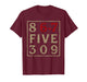 8 6-7 Five 309 6 7 Meme Six Seven Funny T-Shirt
