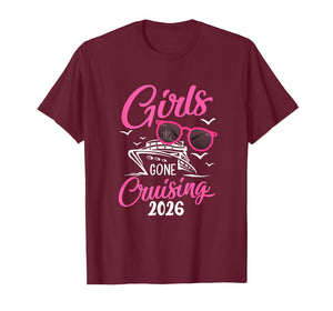Girls Gone Cruising 2026 Vacation Party Cruise T-Shirt