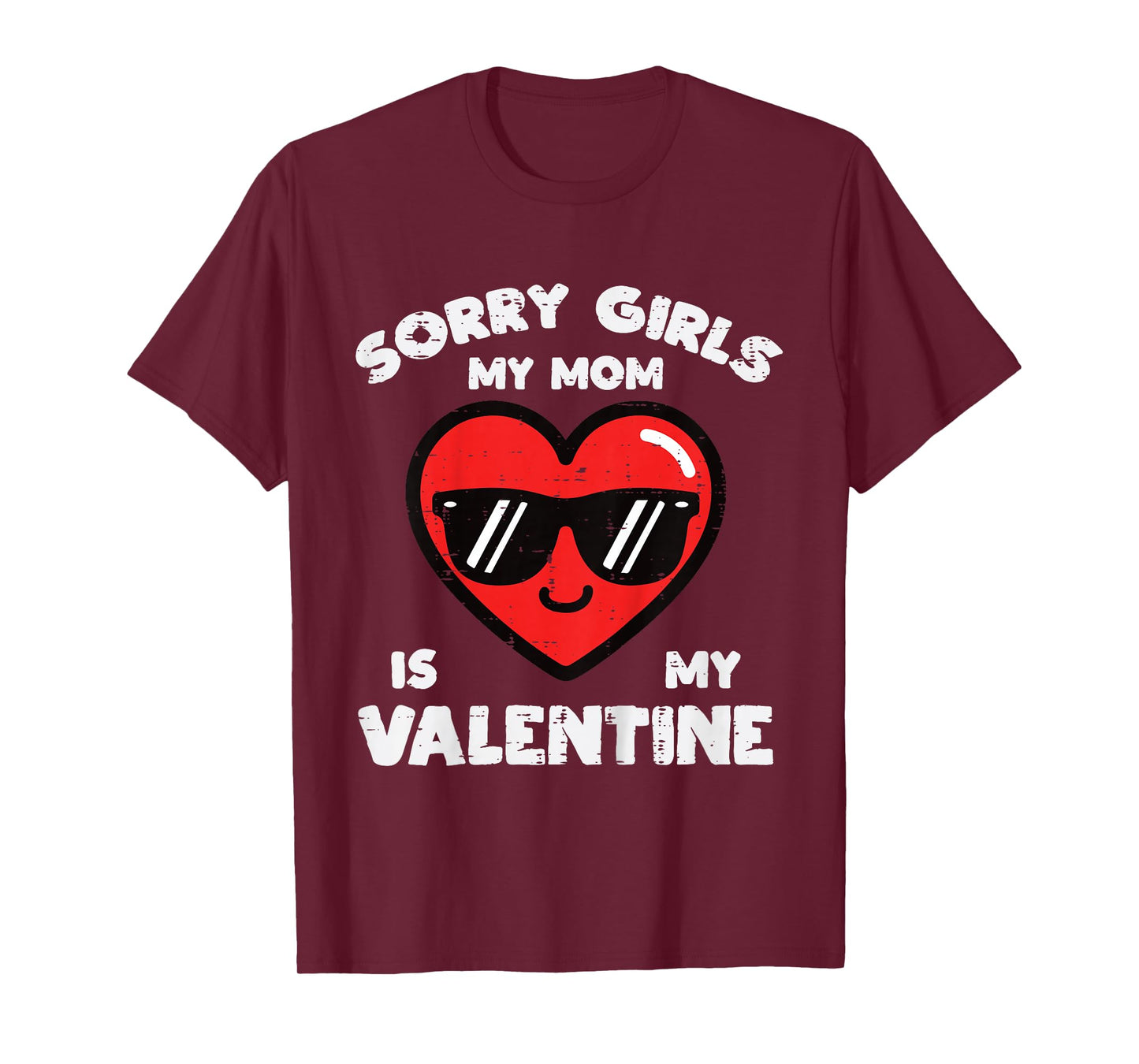 Kids Sorry Girls Mom Valentine Valentines Day Toddler Boys Kids T-Shirt