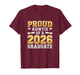 Proud Auntie of A 2026 Graduate Shirt Class 2026 Graduation T-Shirt