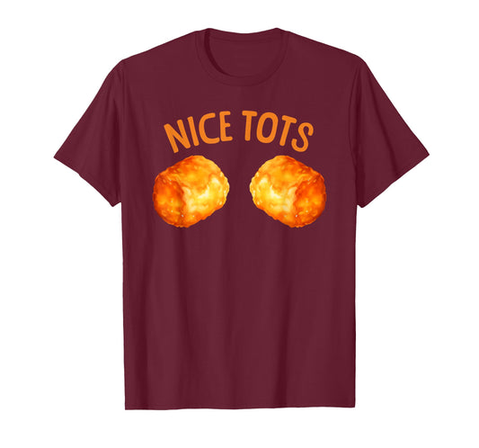 Cute Tater Tots Design for Men Women Kids Tater Tot Lovers T-Shirt