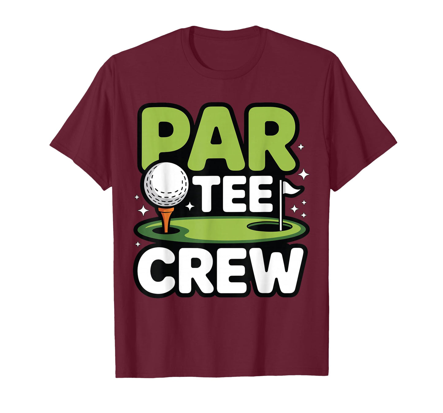 Par Tee Crew Funny Golfing Matching Golf Trip Humor T-Shirt