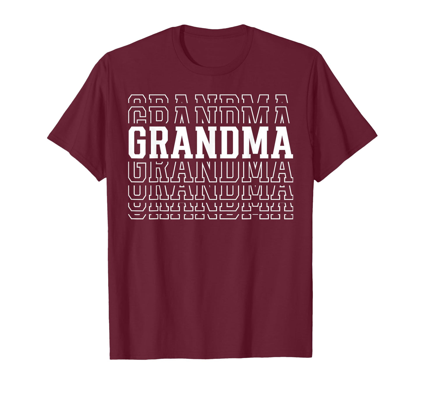 Grandma Funny Layered Text Mother's Day Grandma T-Shirt