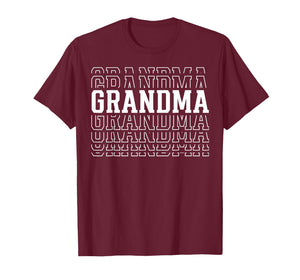 Grandma Funny Layered Text Mother's Day Grandma T-Shirt