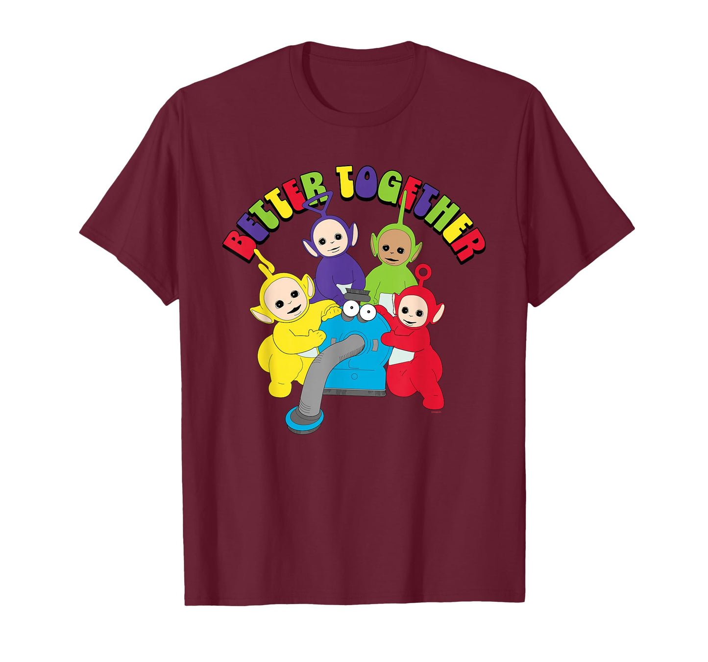 Teletubbies Better Together Rainbow Group NOO-NOO T-Shirt