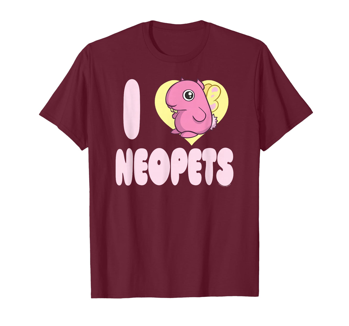 Neopets I Heart Neopia Meepit Cute Retro Virtual Pets T-Shirt