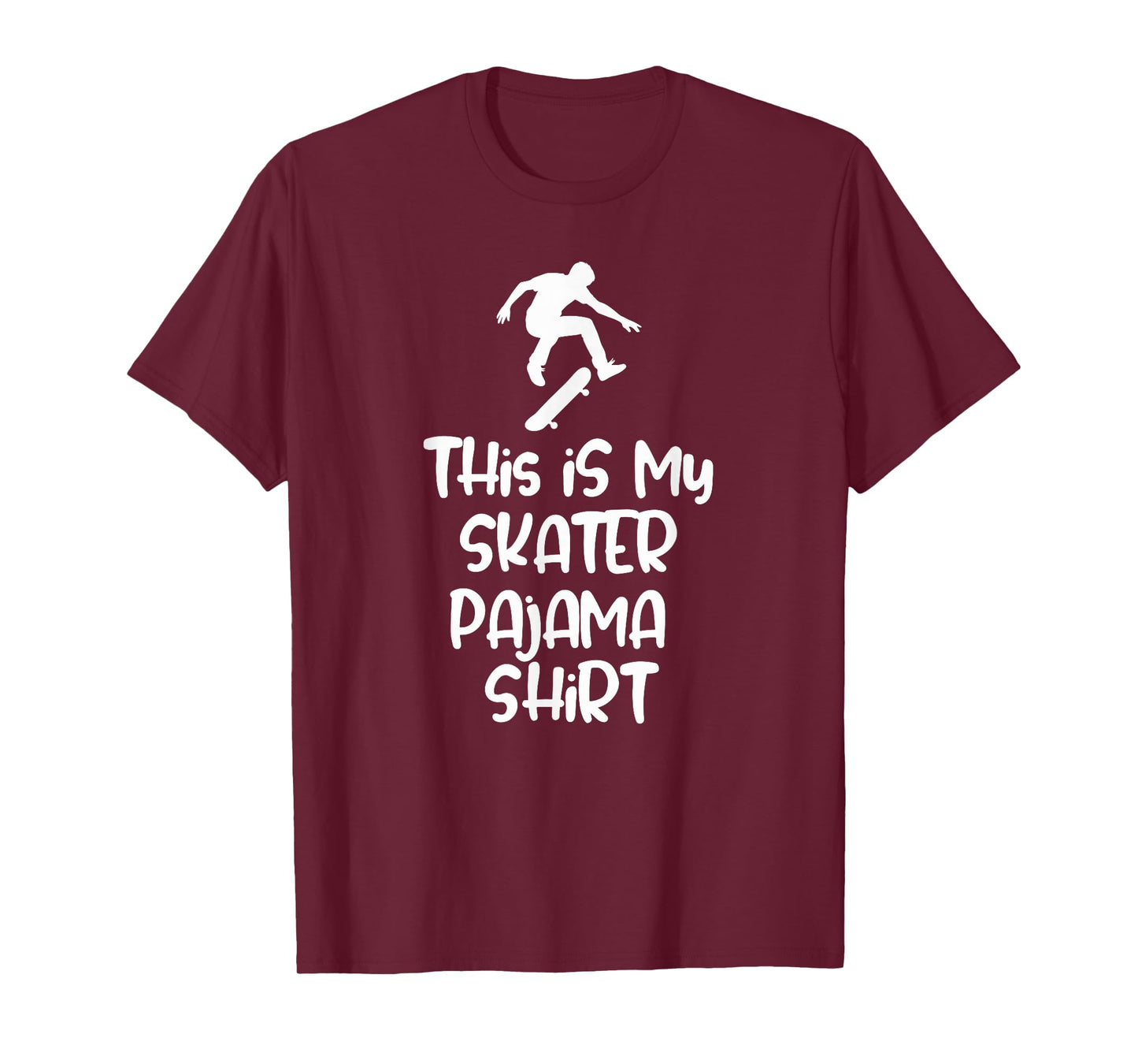 This is My Skateboarding Pajama Shirt for Skaters T-Shirt